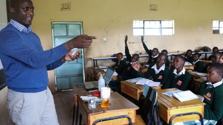 Kenya : Les élèves retrouvent le chemin de l'école en Janvier 2021.