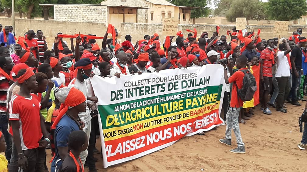 Foncier : Les populations de Djilakh tournent en dérision la conférence de presse de Babacar Ngom et appellent à une marche nationale à Dakar le 17 juillet.