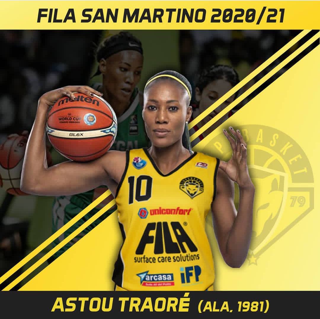 Basketball : À 39 ans, Astou Traoré rejoint San Martino en première division Italienne.