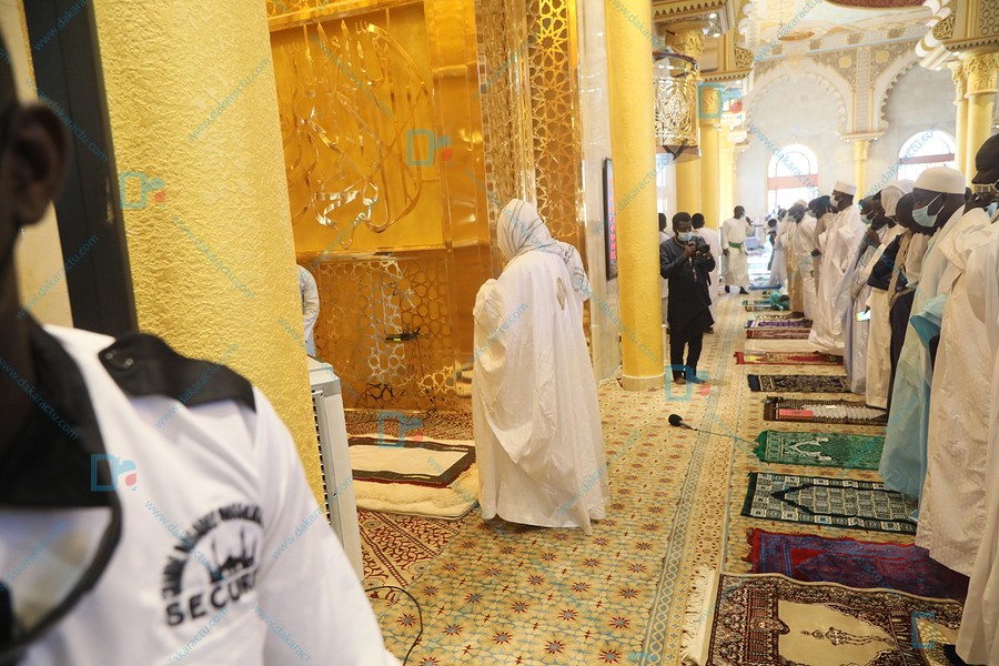 Tabaski 2020 : Les images de la célébration de l’Aid El Kébir à la Grande Mosquée de Massalikoul Djinane.