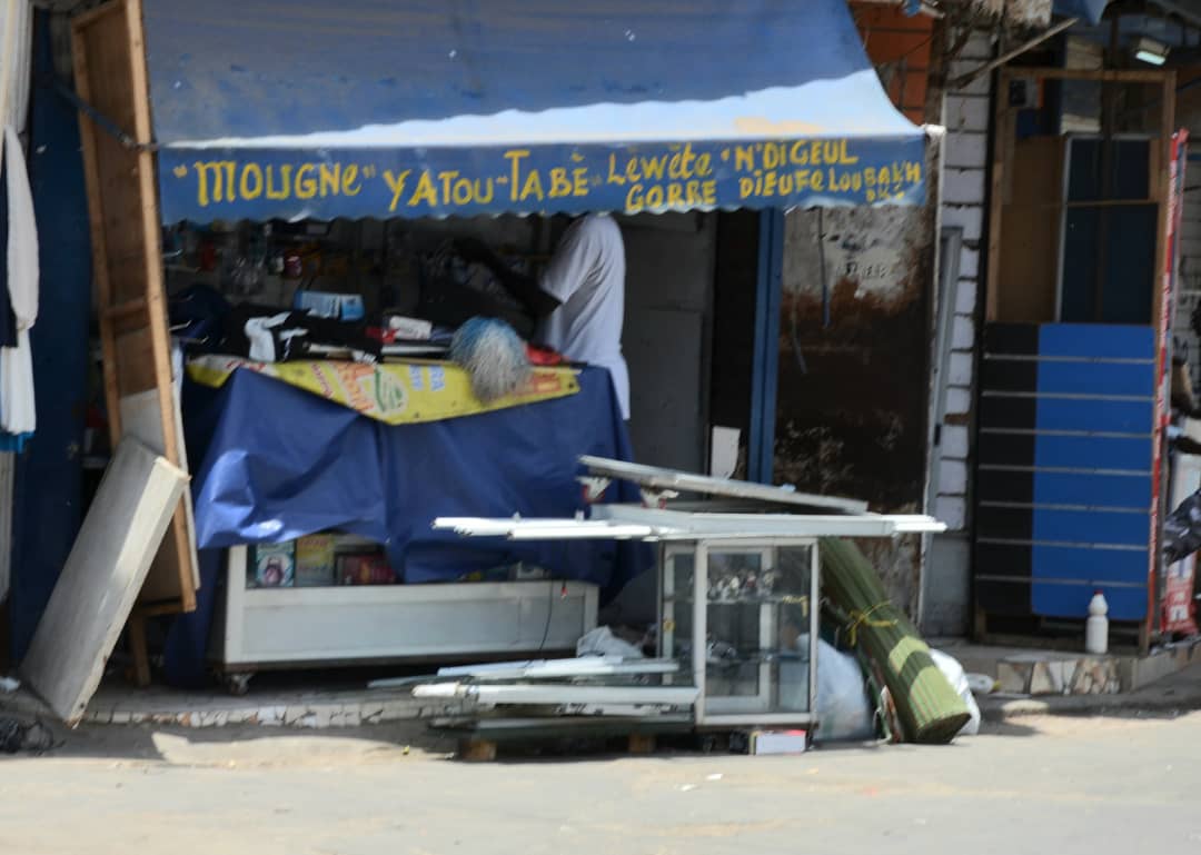 Démolition du marché Sandaga : Les commerçants commencent à vider les lieux.