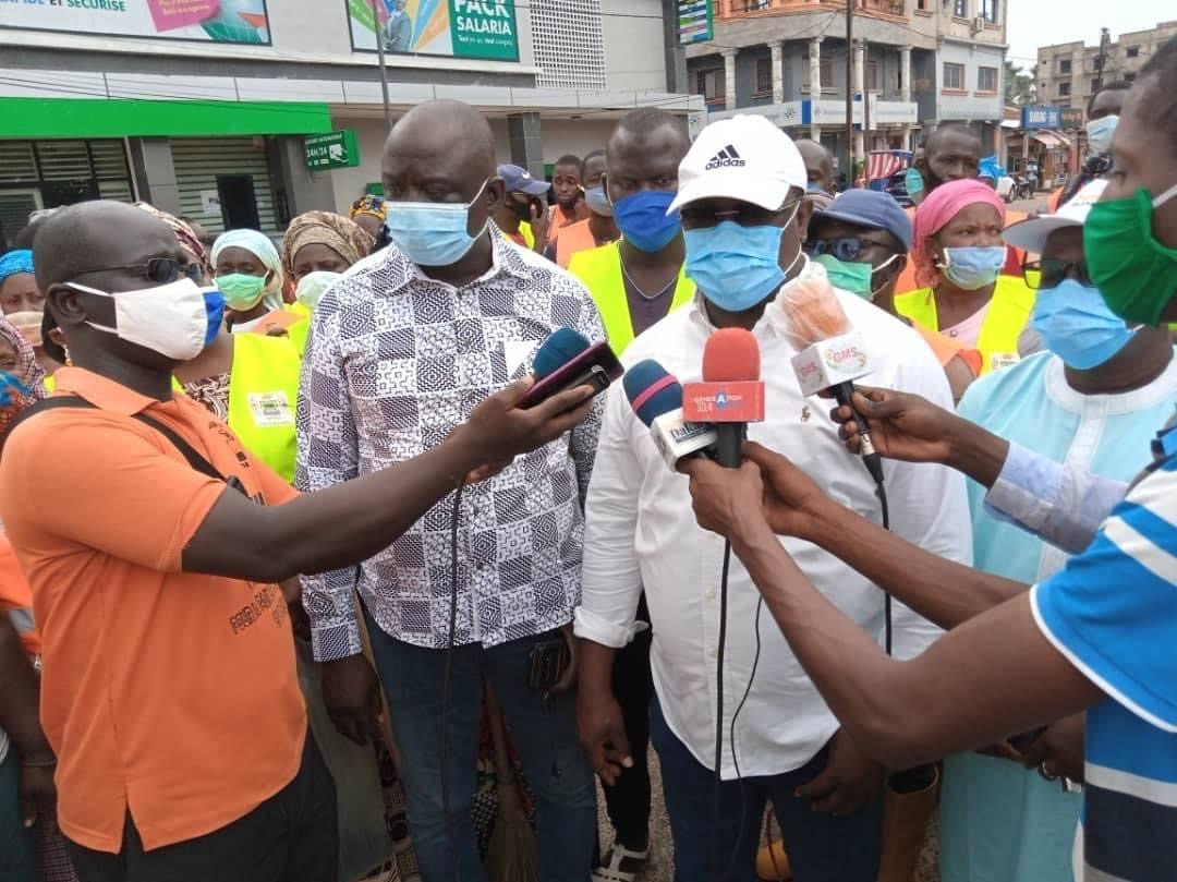 Inondations à Ziguinchor / Le maire Abdoulaye Baldé lance le programme de désensablement.