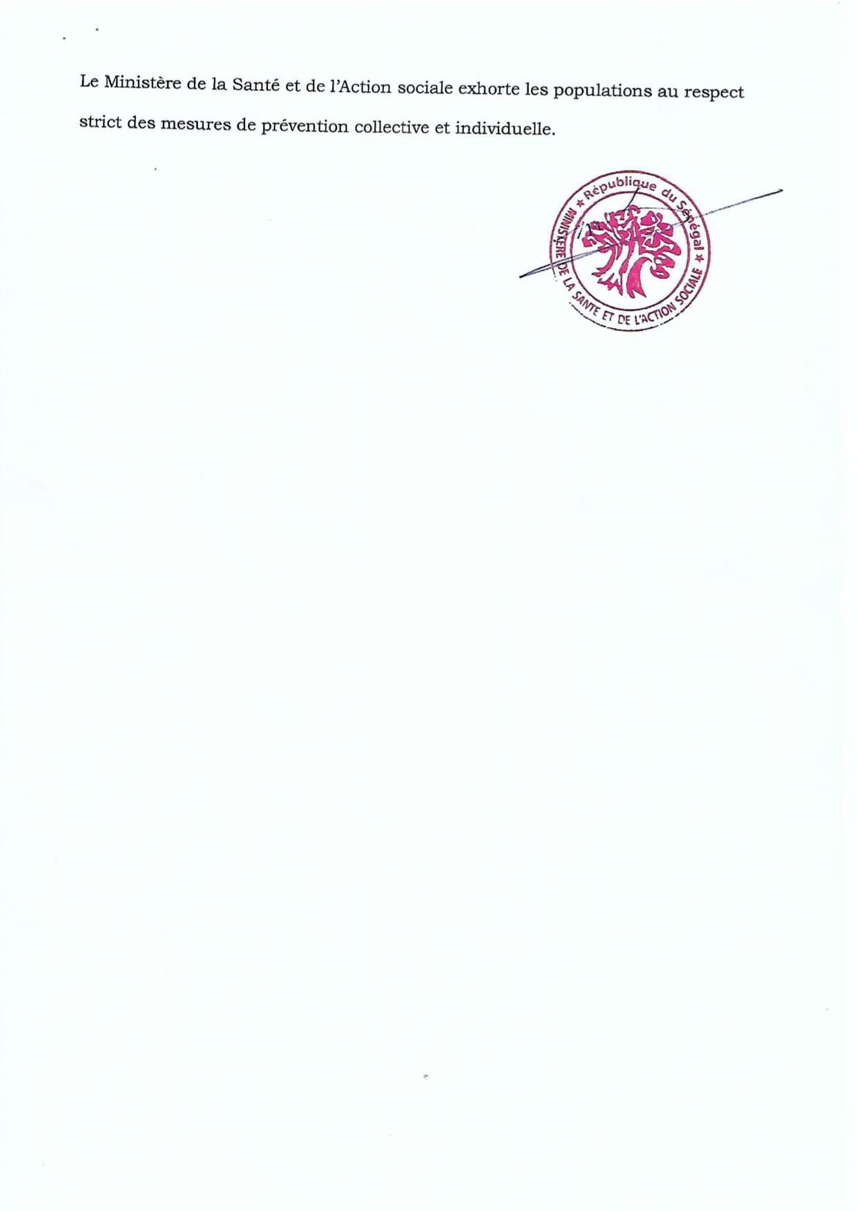 SÉNÉGAL : 26 nouveaux cas testés positifs au coronavirus, 54 nouveaux guéris, aucun nouveau décès et 7 cas graves en réanimation.