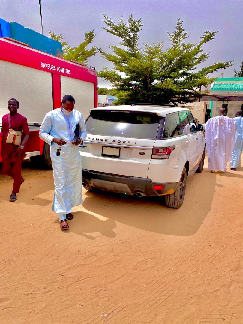 ( IMAGES) TOUBA- ALSAR de Mamadou Racine Sy reçu par le Khalif Général des Mourides