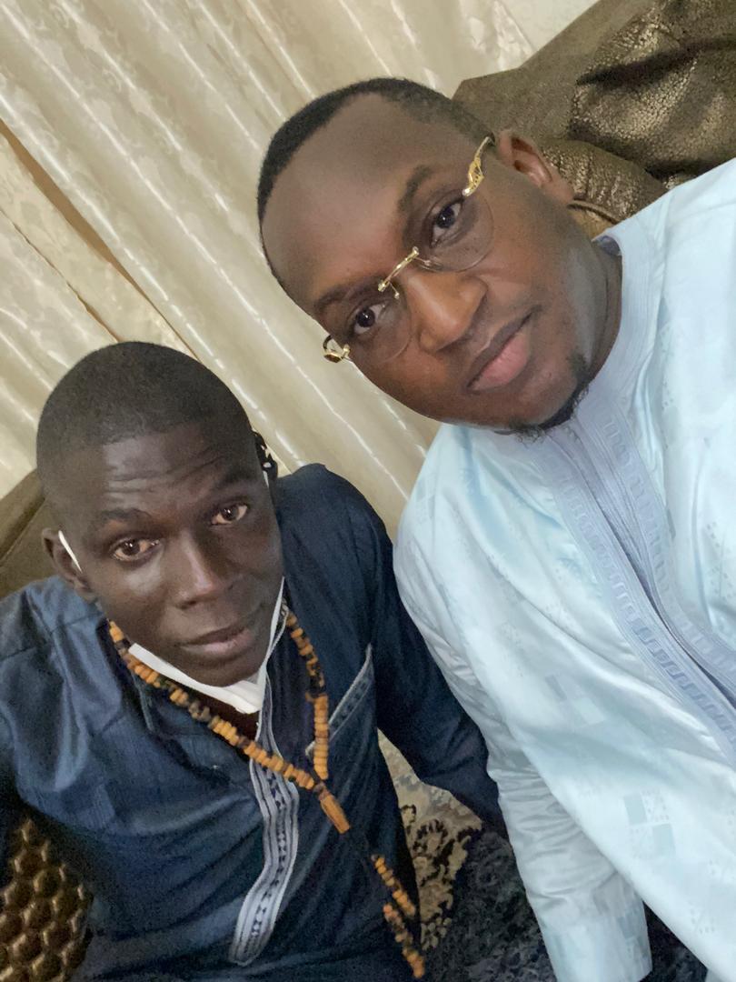 ( IMAGES) TOUBA- ALSAR de Mamadou Racine Sy reçu par le Khalif Général des Mourides