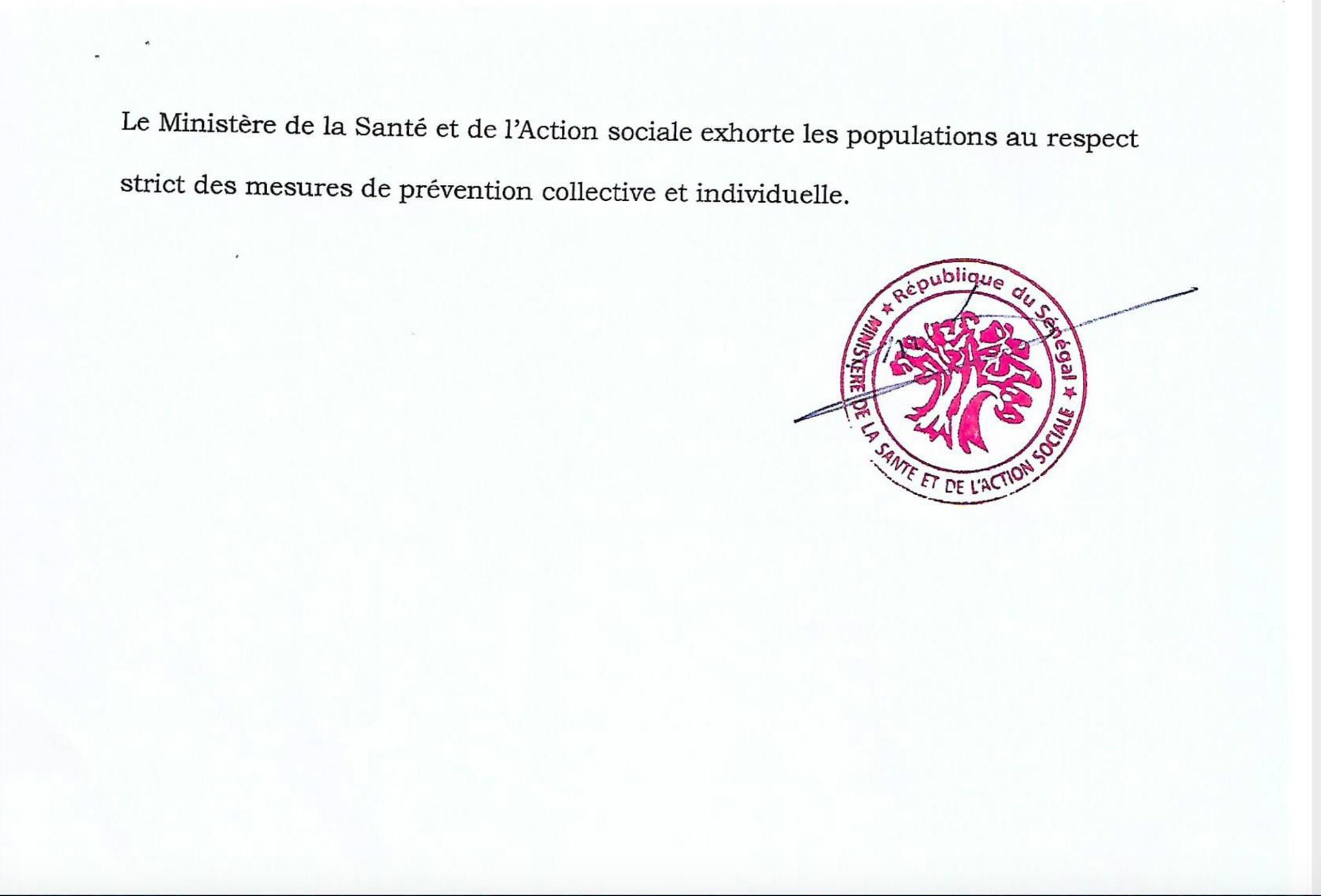 SÉNÉGAL : 15 nouveaux cas testés positifs au coronavirus, 118 nouveaux guéris, aucun nouveau décès et 5 cas graves en réanimation
