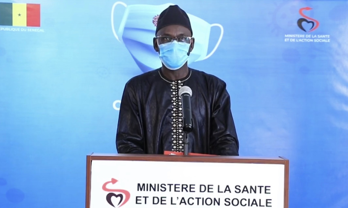 SÉNÉGAL : 14 nouveaux cas testés positifs au coronavirus, 62 nouveaux guéris, 1 nouveau décès et 6 cas graves en réanimation
