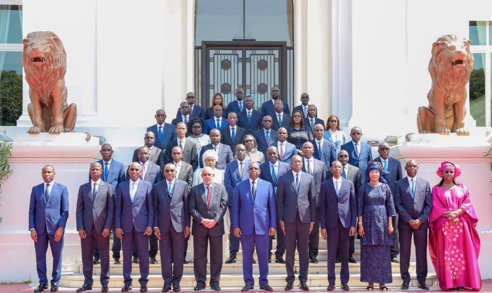 Conseil des ministres : Les premiers mots des ministres entrants