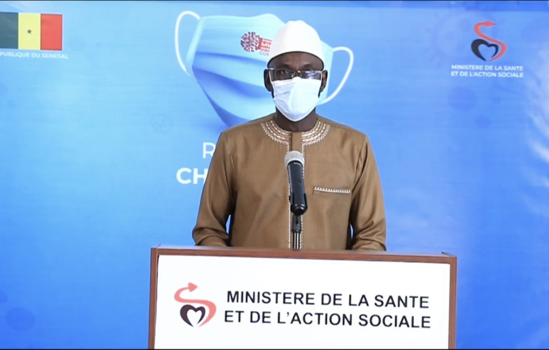 SÉNÉGAL : 8 nouveaux cas testés positifs au coronavirus, 21 nouveaux guéris, aucun nouveau décès et 1 cas grave en réanimation
