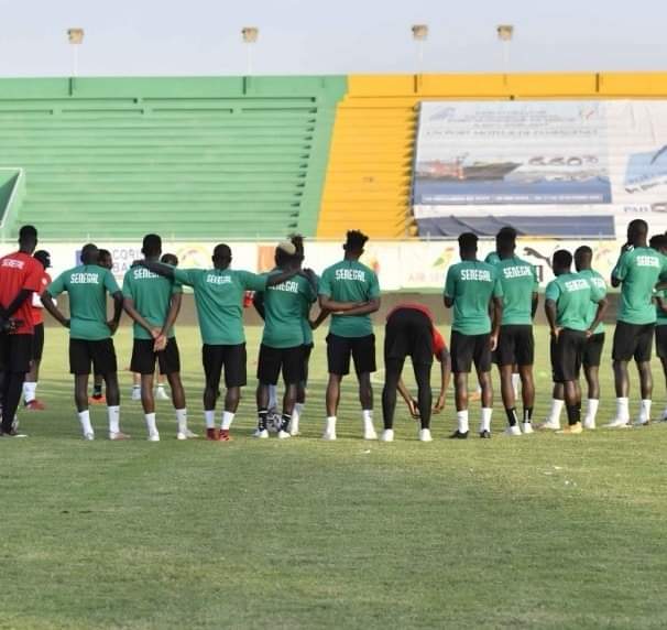 Équipe nationale : Dernier galop d'entraînement des Lions, à huis clos, avant d'affronter les Djurtus ce mercredi, à 16h00 GMT (Photos)
