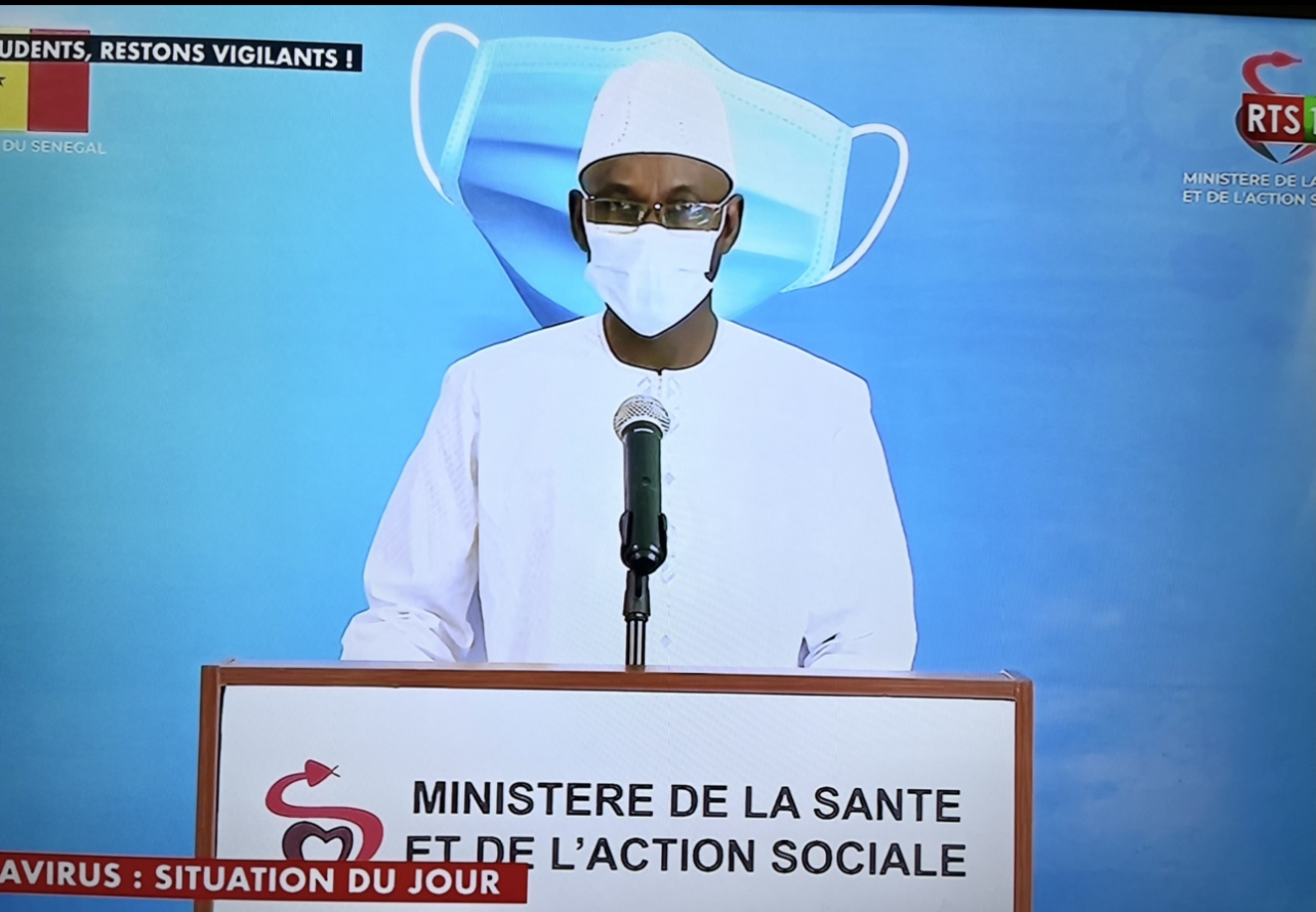 SÉNÉGAL : 17 nouveaux cas testés positifs au coronavirus, 8 nouveaux guéris, aucun nouveau décès et 3 cas graves en réanimation.