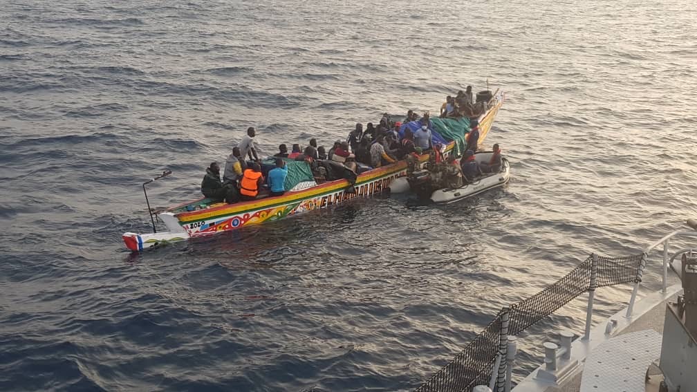 Urgent : Une pirogue de Mbour contenant 150 émigrés clandestins chavire, 100 personnes portées disparues....