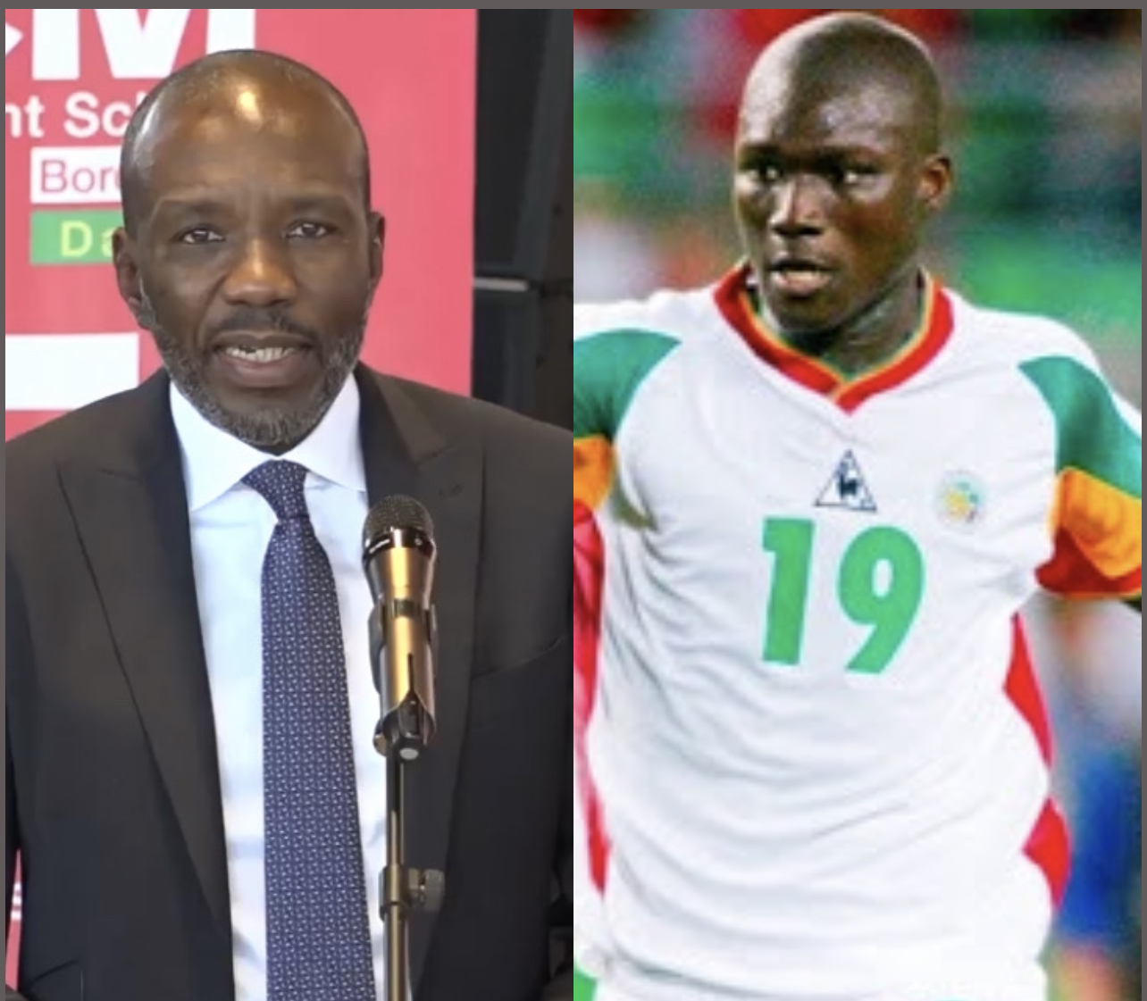 Dr Pape Madické DIOP rend hommage à Pape Bouba Diop.