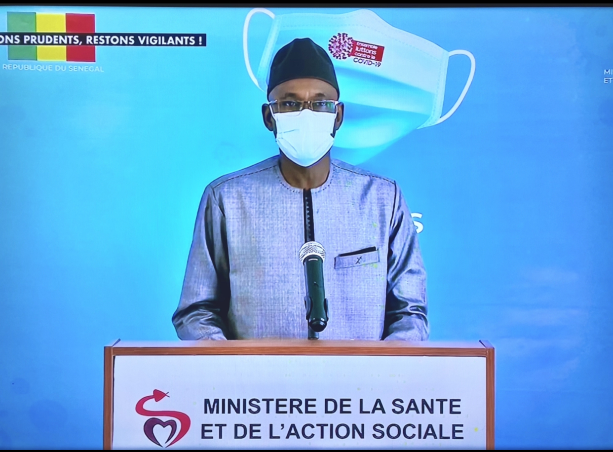 SÉNÉGAL : 78 nouveaux cas testés positifs au coronavirus, 35 nouveaux guéris, aucun nouveau décès et 17 cas graves en réanimation.