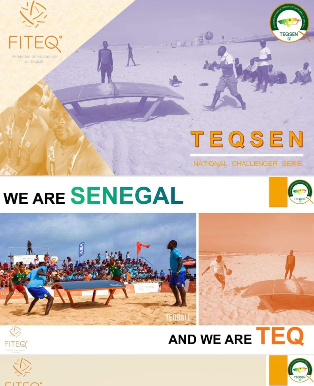Teqball / National challenger série 2021 : Une tournée de 4 étapes pour détecter les meilleurs « Teqers » Sénégalais.