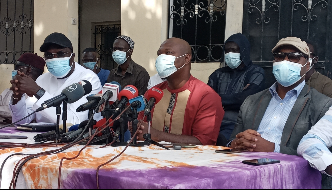 Point de presse conjoint : Guy Marius  Sagna déconfine Khalifa Sall.