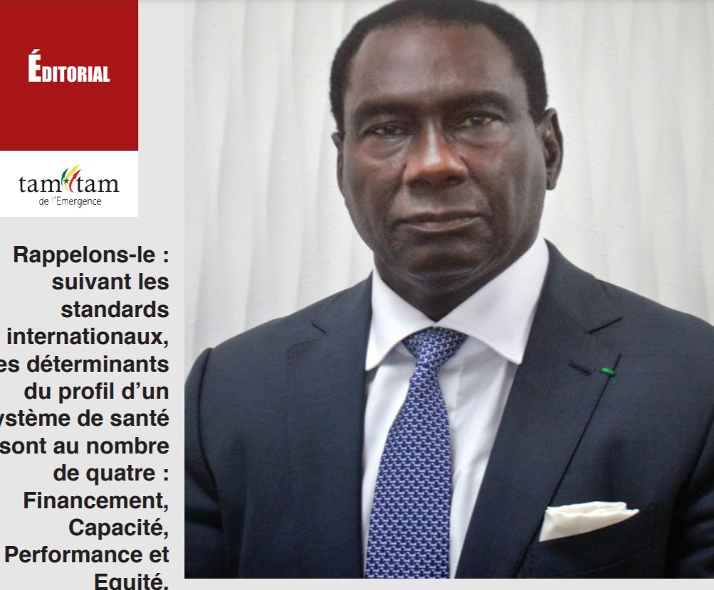 ÉDITORIAL - ENVOYÉ SPÉCIAL DU PRÉSIDENT DE LA RÉPUBLIQUE # TAM TAM DE L’EMERGENCE # - N°008 - DÉCEMBRE 2020 9