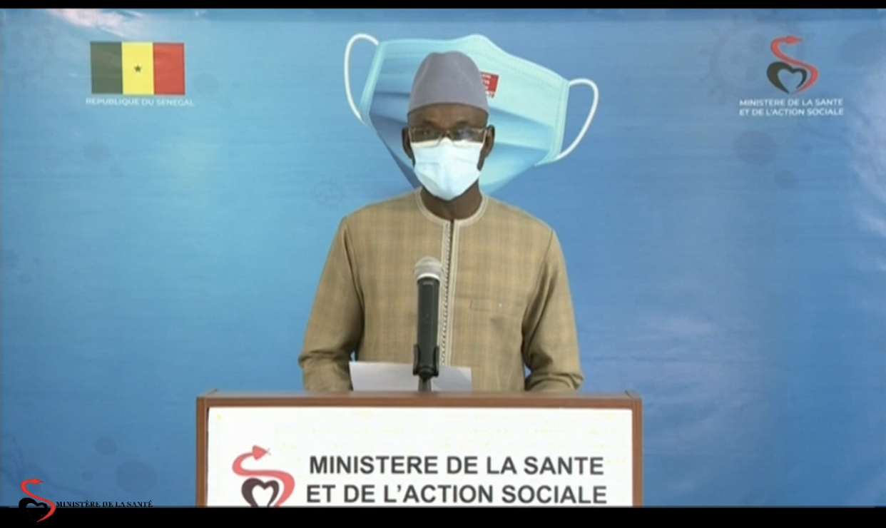 SÉNÉGAL : 186 nouveaux cas testés positifs au coronavirus, 82 nouveaux guéris, 5 nouveaux décès et 43 cas graves en réanimation.