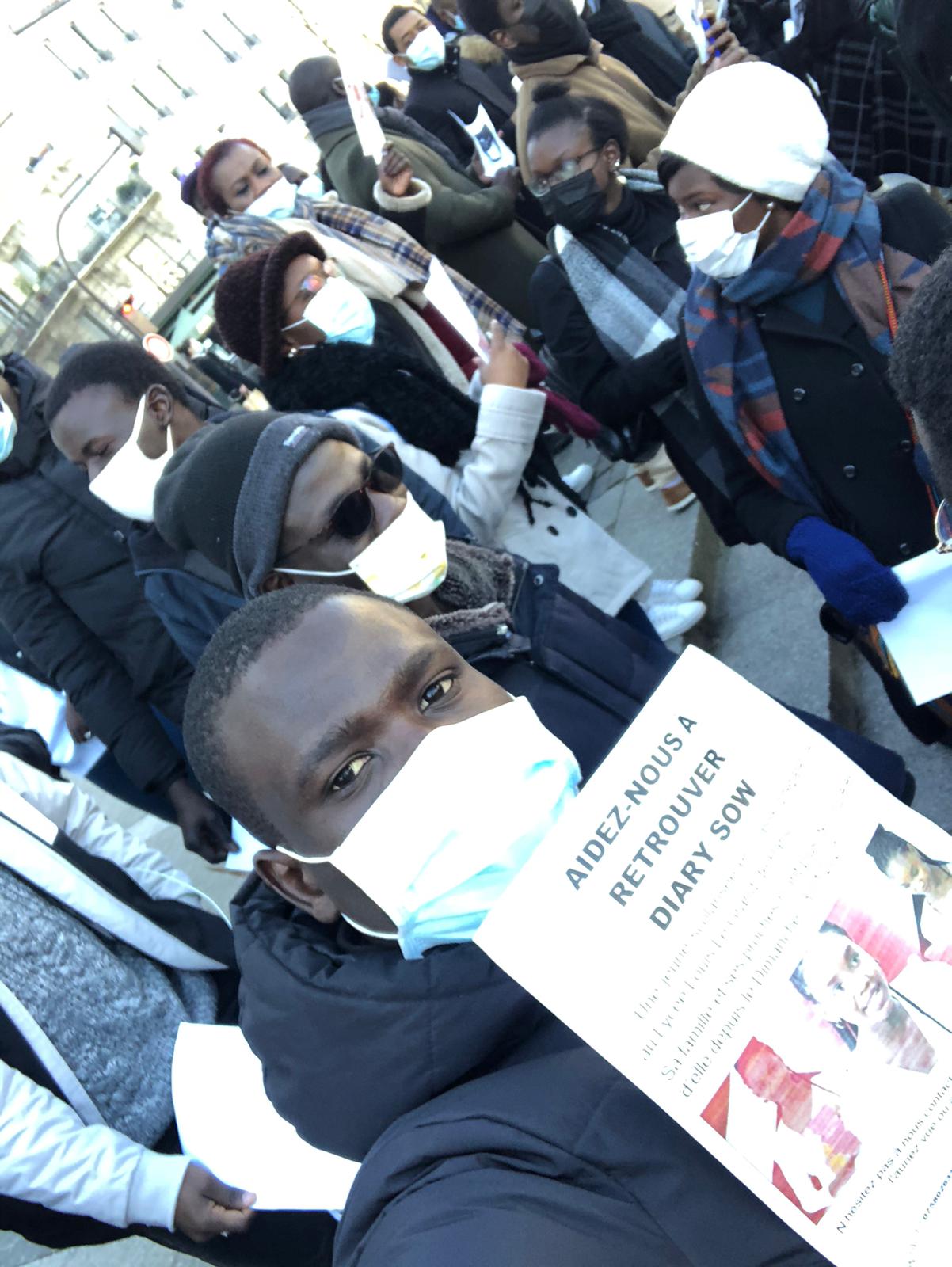 France : mobilisation des ressortissants sénégalais pour retrouver l'étudiante Diary Sow.