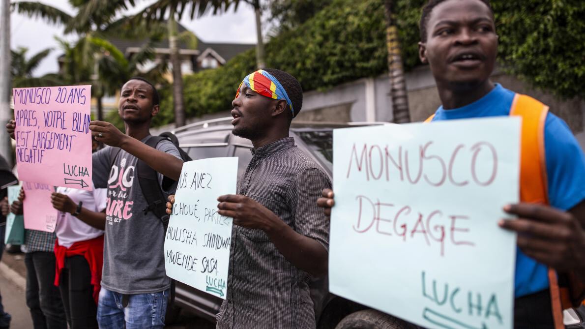 RDC : pour avoir manifesté pour le départ de la Monusco, 8 militants du mouvement citoyen "Lucha" risquent 10 ans de prison.