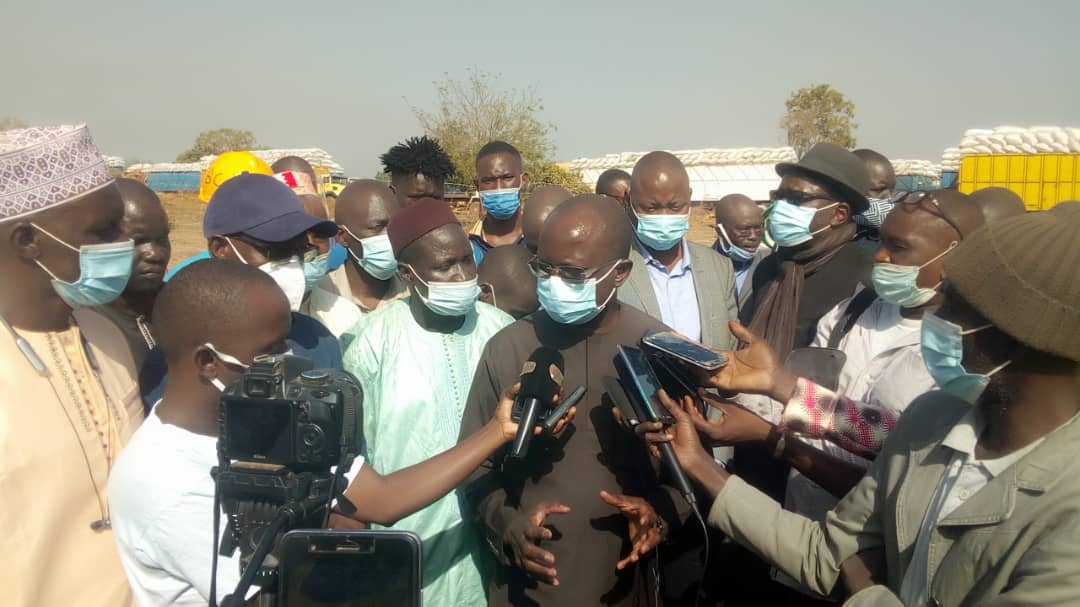 Campagne de commercialisation arachidière / Modou Diagne Fada (DG Sonacos) à Kolda :« L’objectif est de faire 500 tonnes par jour…» 