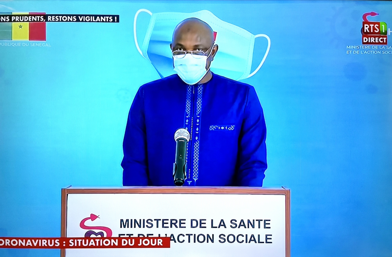 SÉNÉGAL : 267 nouveaux cas testés positifs au coronavirus, 186 nouveaux guéris, 6 nouveaux décès et 47 cas graves en réanimation.