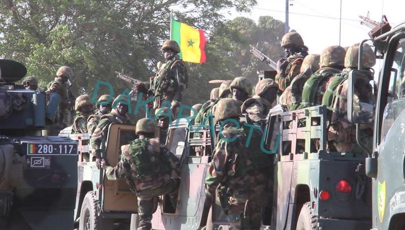 Casamance : L’armée pilonne la zone frontalière avec la Guinée-Bissau 