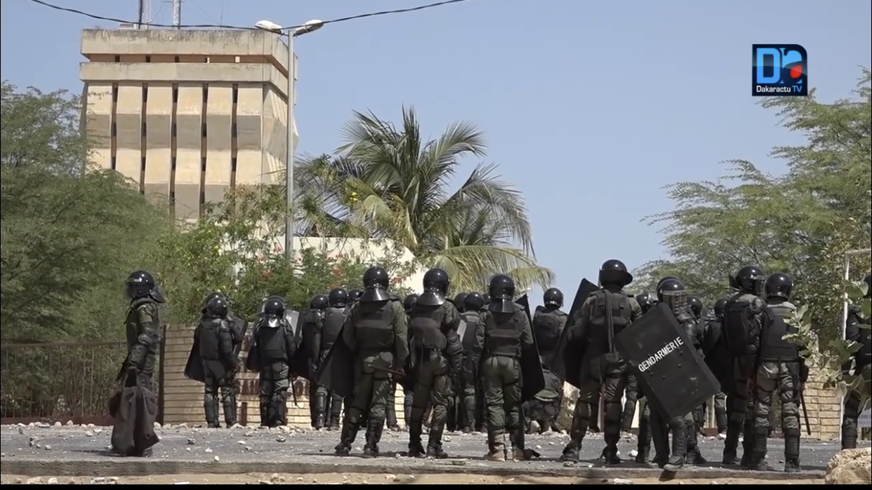 Affrontements à UGB/Saint-Louis : Cinq blessés blessés dont un cas grave.
