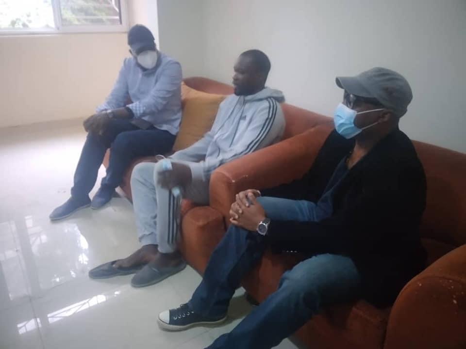 Accusation de viol : Khalifa Sall et Barthelemy Dias chez Ousmane Sonko.