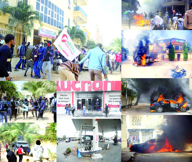 Manifestation Affaire Sonko : 19 frondeurs placés sous mandat de dépôt, le mineur placé sous contrôle judiciaire