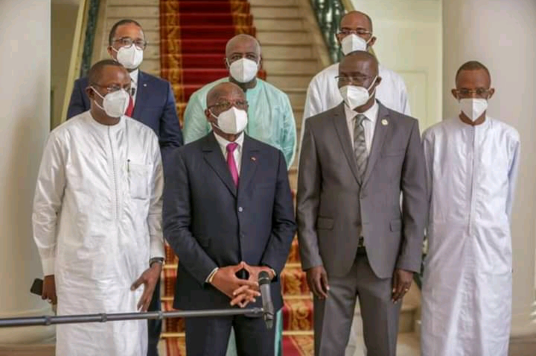 Élections Présidence CAF : Le candidat ivoirien, Jacques Anouma s’est entretenu avec le président Macky Sall.