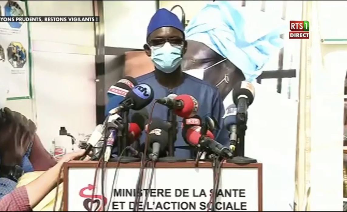 SÉNÉGAL : 143 nouveaux cas testés positifs au coronavirus, 266 nouveaux guéris, 18 nouveaux décès et 52 cas graves en réanimation.