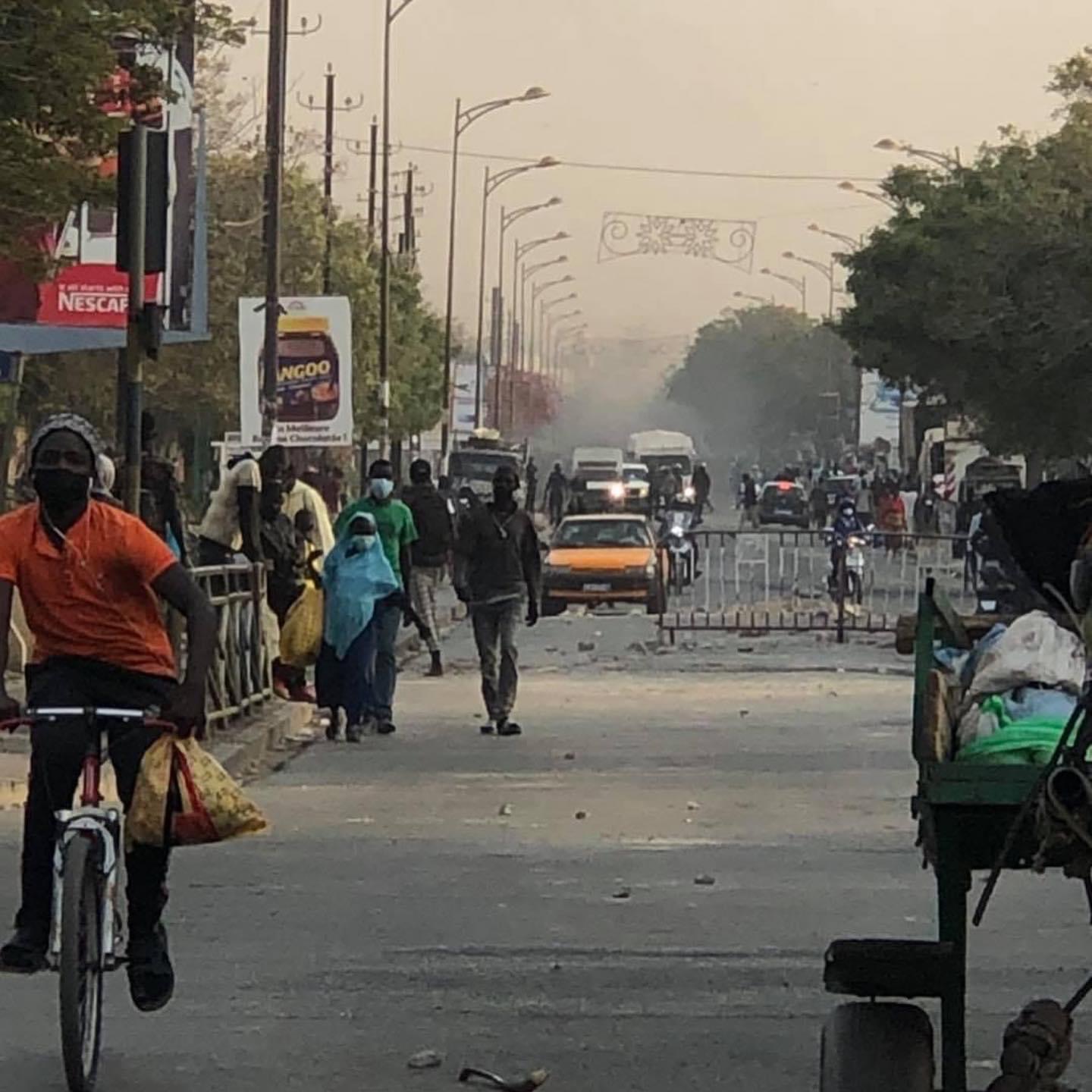 Arrestation de Ousmane Sonko : La station Total de Liberté 6 complètement saccagée.