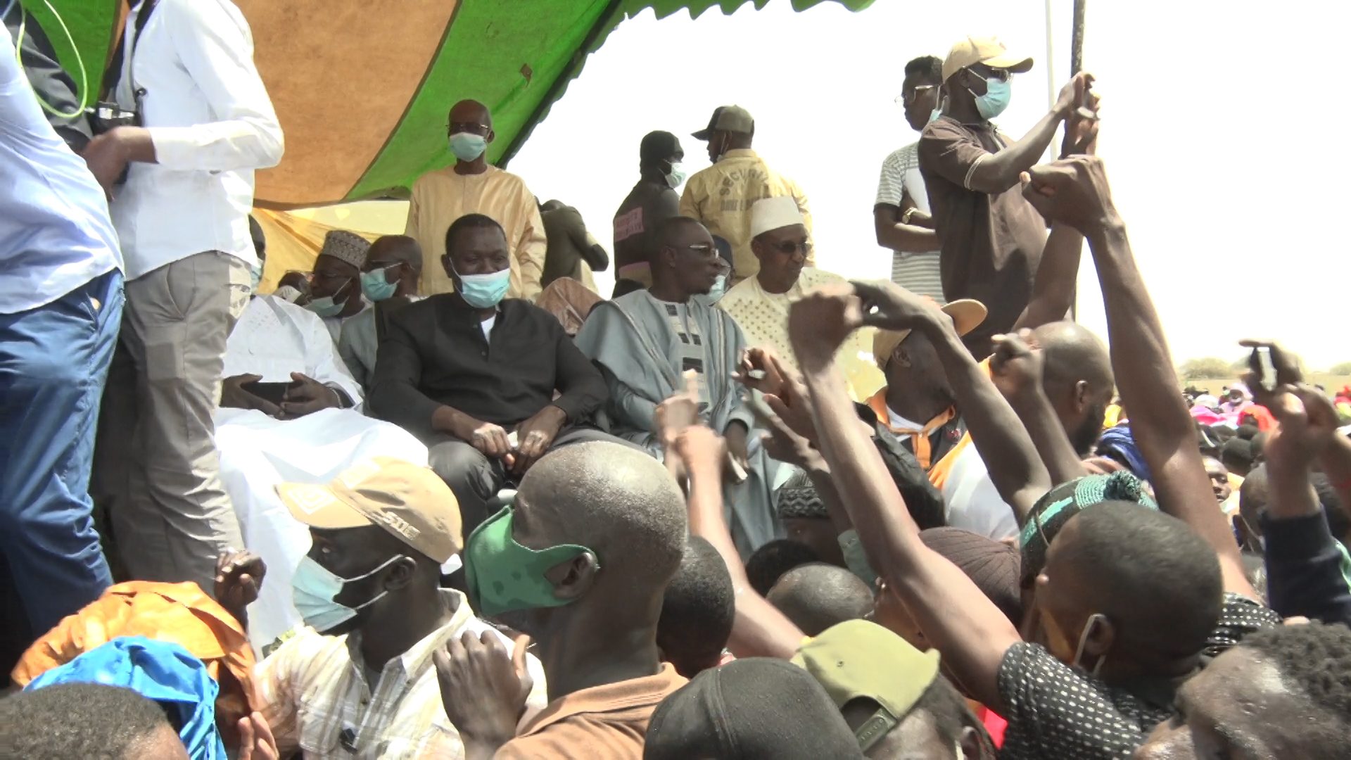 Matam : Une foule compacte à l'appel du député-maire des Agnams pour soutenir les politiques publiques du président Macky Sall.