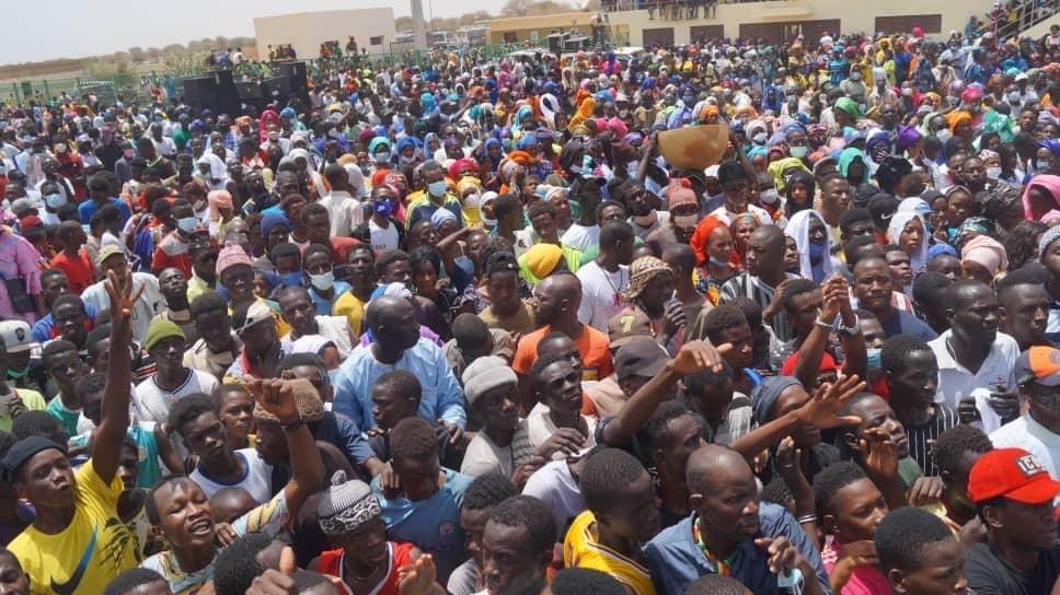 Matam : Une foule compacte à l'appel du député-maire des Agnams pour soutenir les politiques publiques du président Macky Sall.