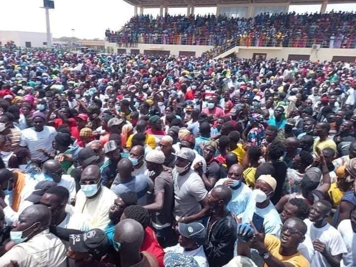 Matam : Une foule compacte à l'appel du député-maire des Agnams pour soutenir les politiques publiques du président Macky Sall.