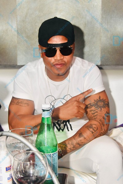 People : Le golden boy El hadji Ousseynou Diouf à la soirée indépendance de Tarba Mbaye à la Villa Kristal...