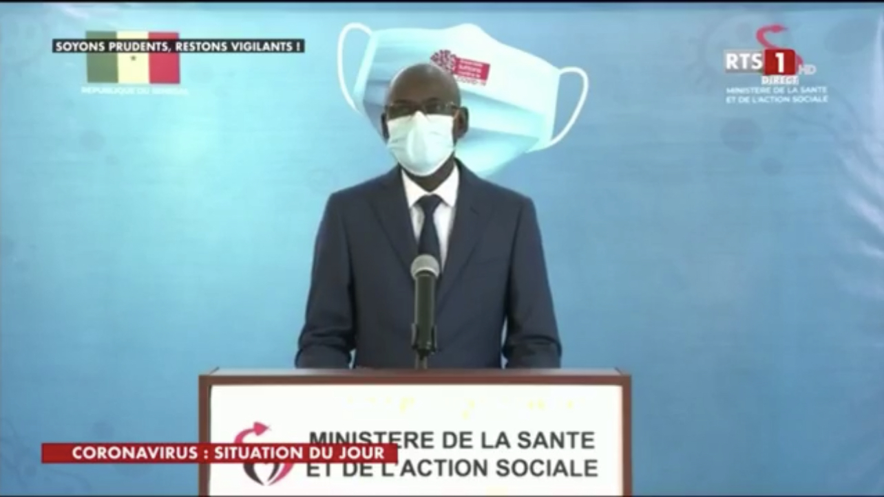 SÉNÉGAL : 30 nouveaux cas testés positifs au coronavirus, 26 nouveaux guéris, 2 nouveaux décès et 14 cas graves en réanimation.