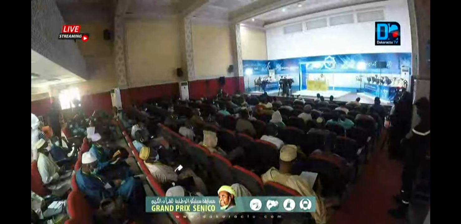 Grand Prix Senico de récital de Coran : La grande mosquée de Dakar a accueilli ce matin cinq candidats.