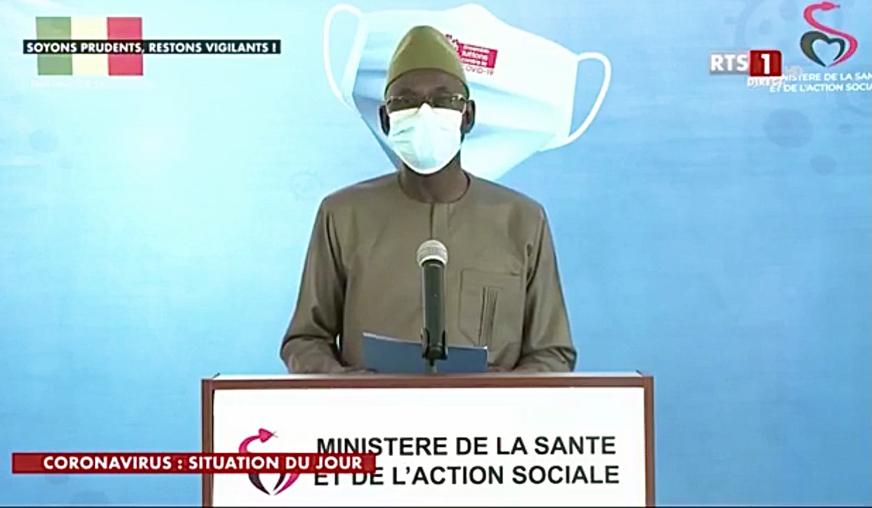 SÉNÉGAL : 15 nouveaux cas testés positifs au coronavirus, 61 nouveaux guéris, 4 nouveaux décès et 17 cas graves en réanimation.