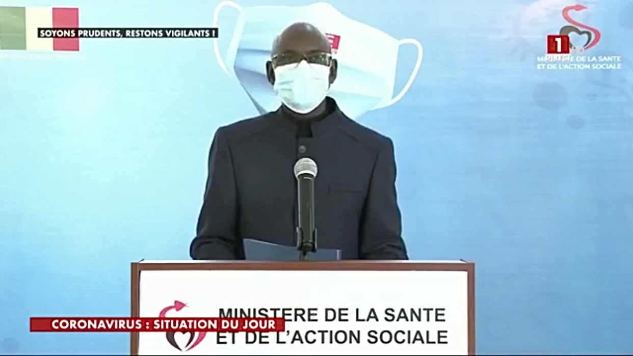 SÉNÉGAL : 60 nouveaux cas testés positifs au coronavirus, 29 nouveaux guéris, 2 nouveaux décès et 9 cas graves en réanimation.