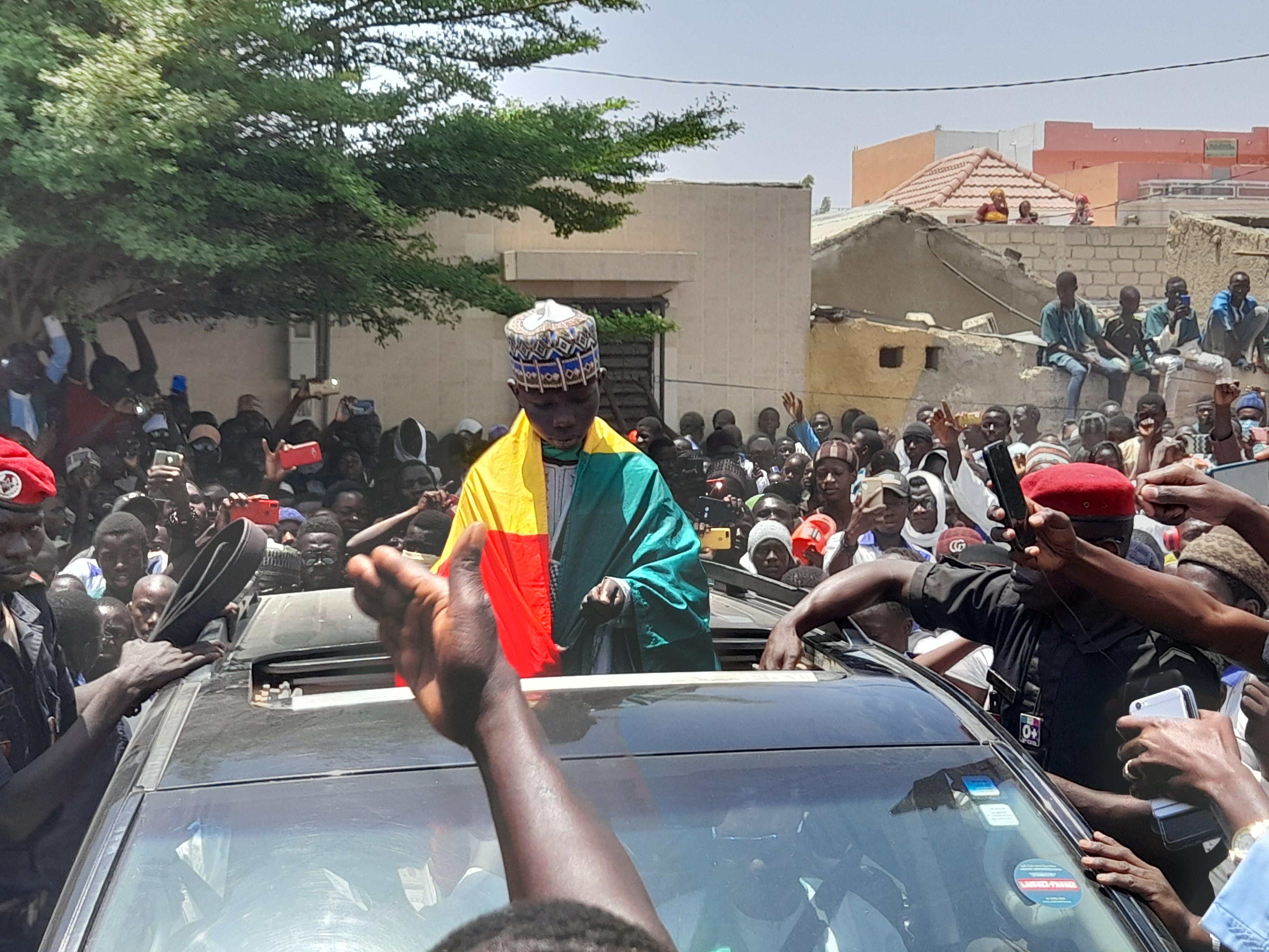 KAOLACK : Mohamed Mahi Touré accueilli en héros à Médina Baye (Images)