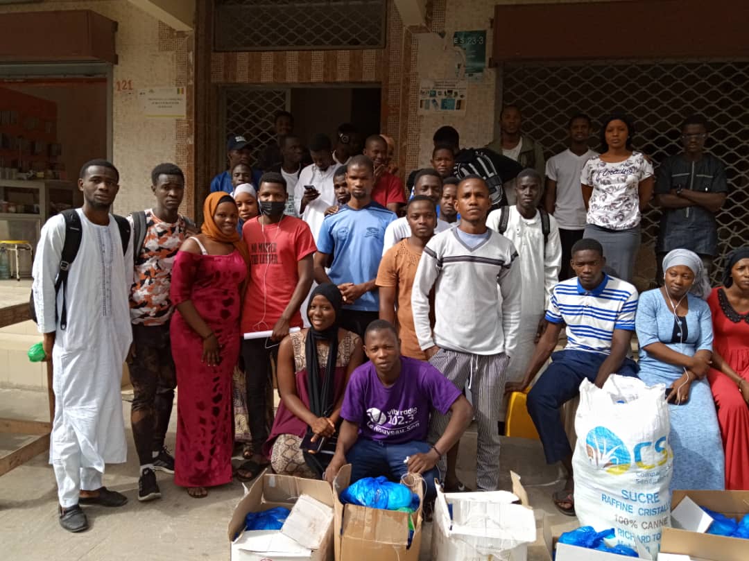 Appui Ramadan 2021 : Ousmane Sylla au chevet des étudiants de Kédougou basés à Dakar.