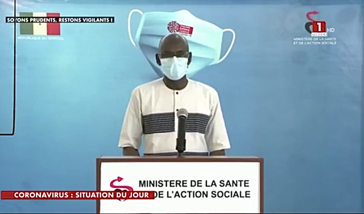 SÉNÉGAL : 27 nouveaux cas testés positifs au coronavirus, 49 nouveaux guéris, 2 nouveaux décès et 12 cas graves en réanimation.