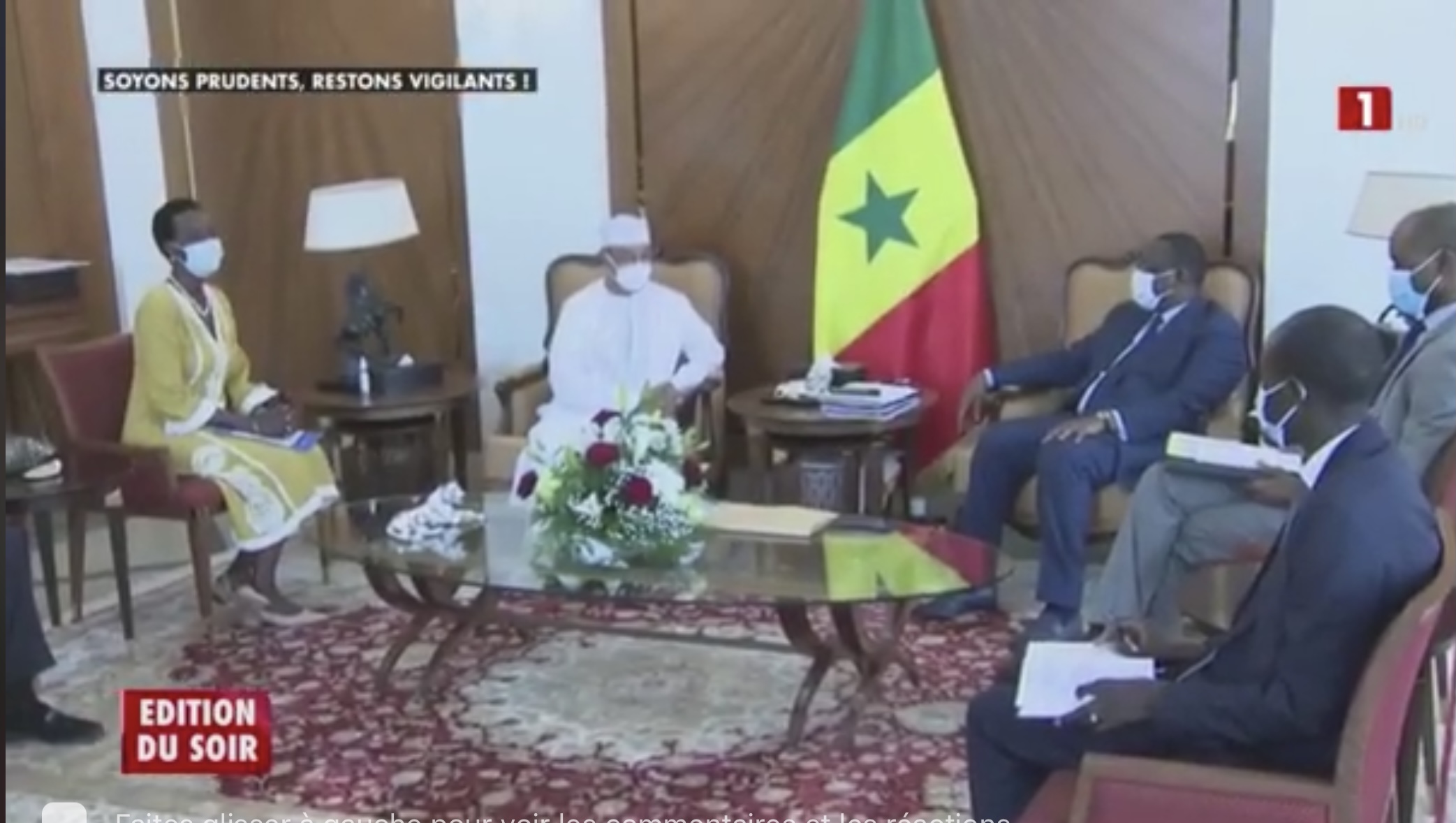 Défis sécuritaires et démocratiques dans l'espace CEDEAO : Le président Macky Sall a reçu le nouveau patron de l'ONU pour l'Afrique et le Sahel.