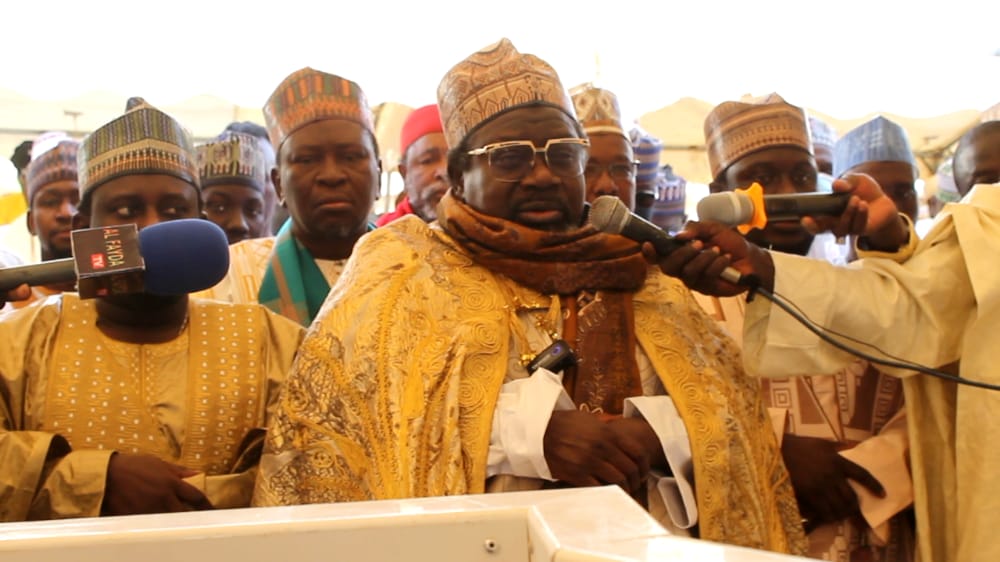 Prière à la grande mosquée de Médina Baye : Le Khalife invite les musulmans à l'unité et prie pour un Sénégal de paix et de prospérité.