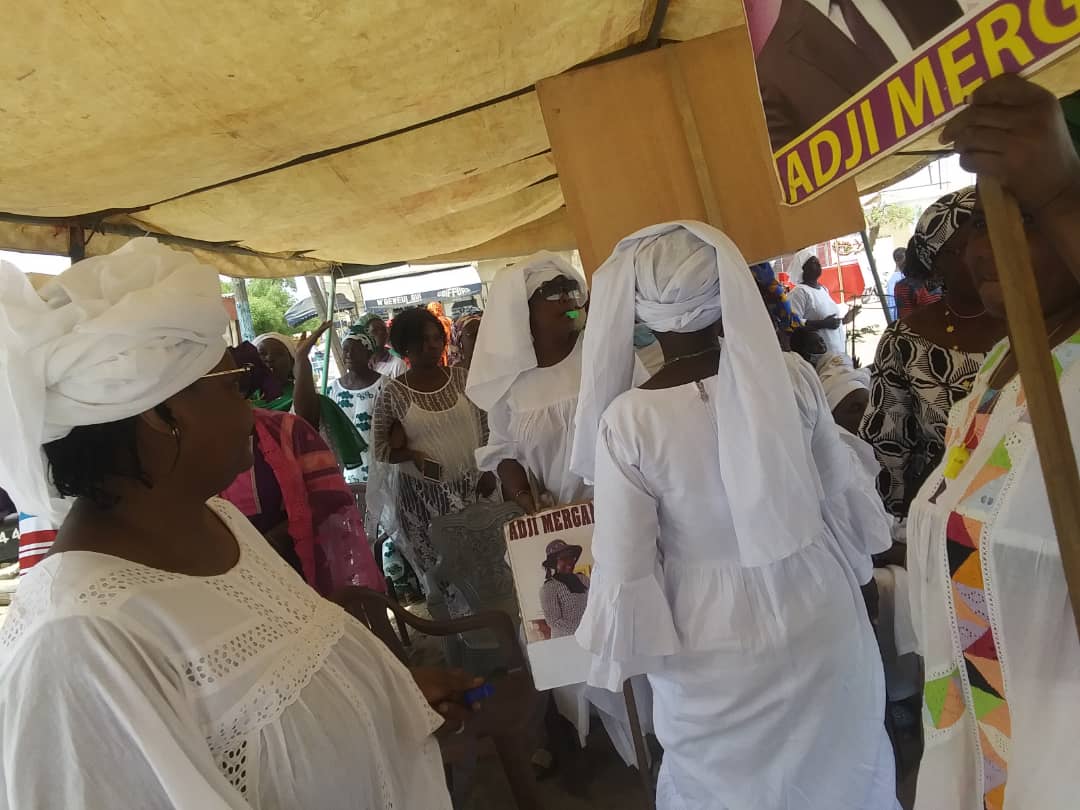 Kaolack : Adji Mergane Kanouté mobilise pour accueillir le président Macky Sall.