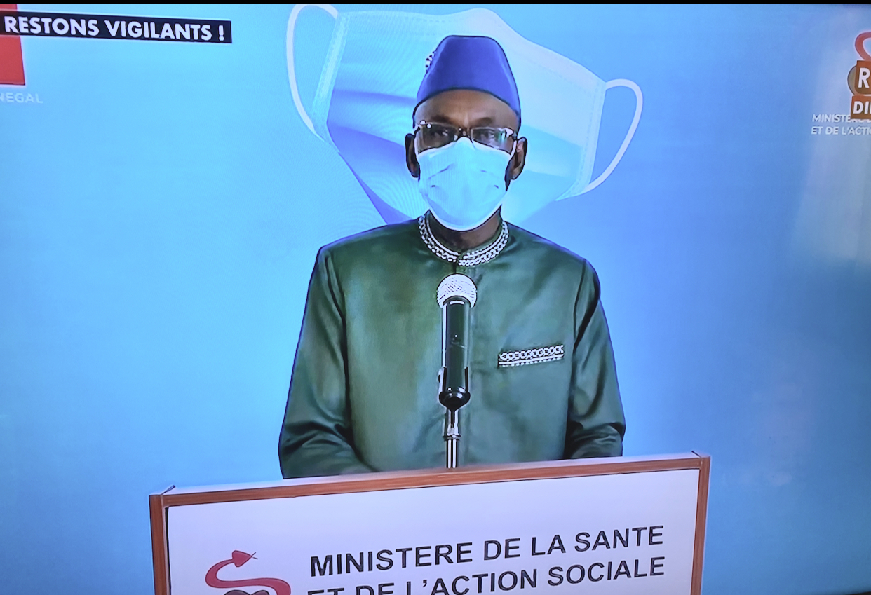 SÉNÉGAL : 42 nouveaux cas testés positifs au coronavirus, 36 nouveaux guéris, aucun nouveau décès et 3 cas graves en réanimation.