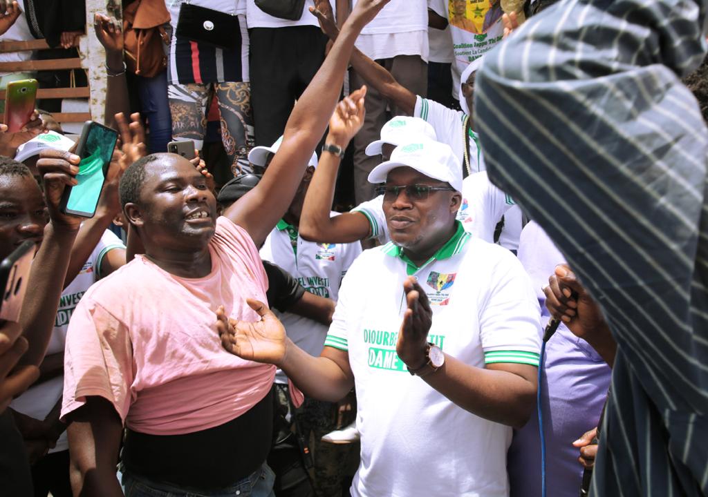 LOCALES À DIOURBEL / Pape Modou Fall et Dëgg Moo Woor investissent le Ministre Dame Diop pour la mairie et invitent Bby et la mouvance à taire les quenelles.