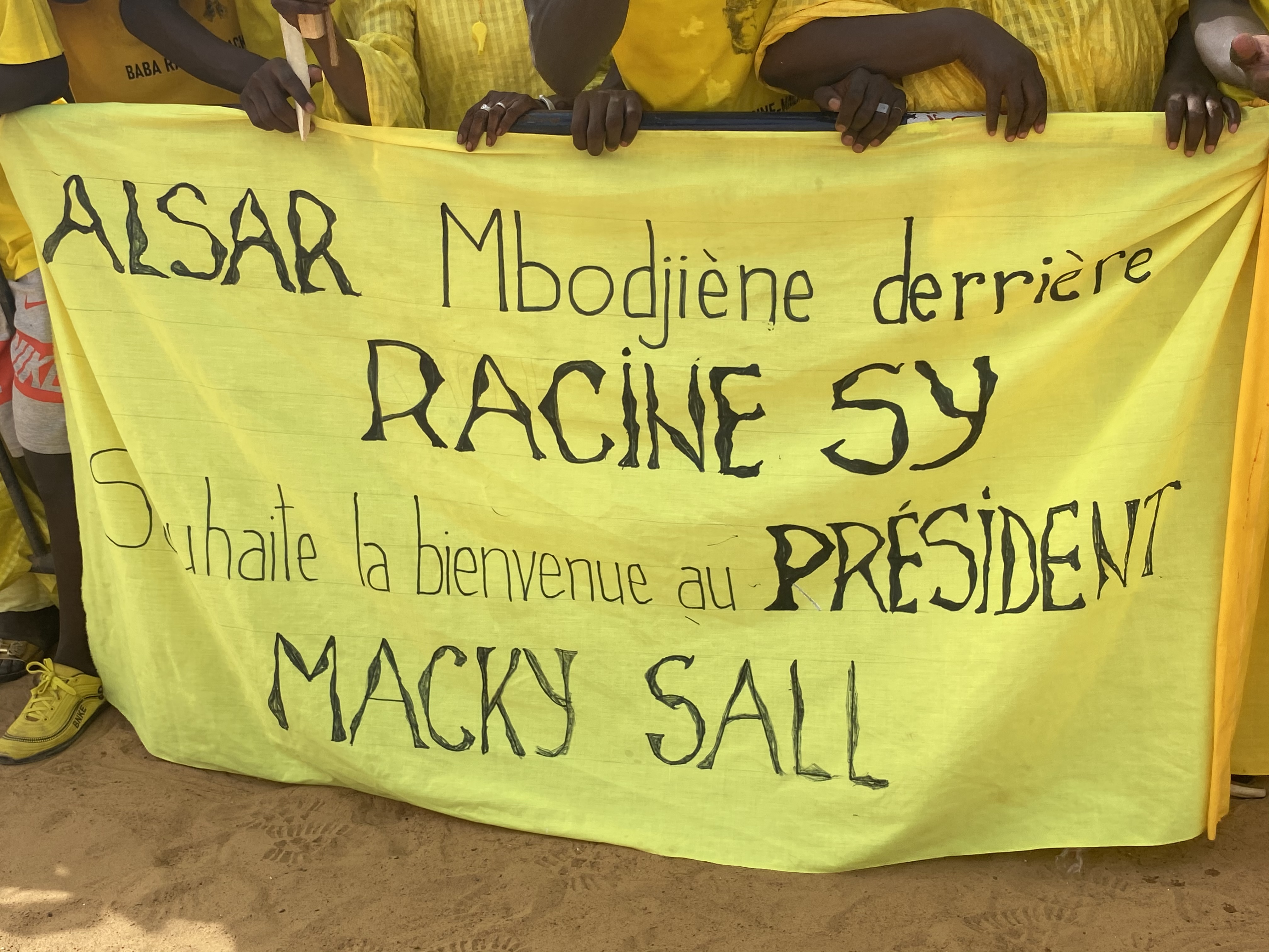 Tournée économique du chef de l’État à Podor : Le mouvement ALSAR, massivement présent pour accueillir le président Macky Sall.